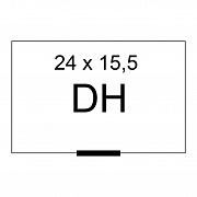 Metki DH 24x15,5 BIAŁE ( karton 100szt. )